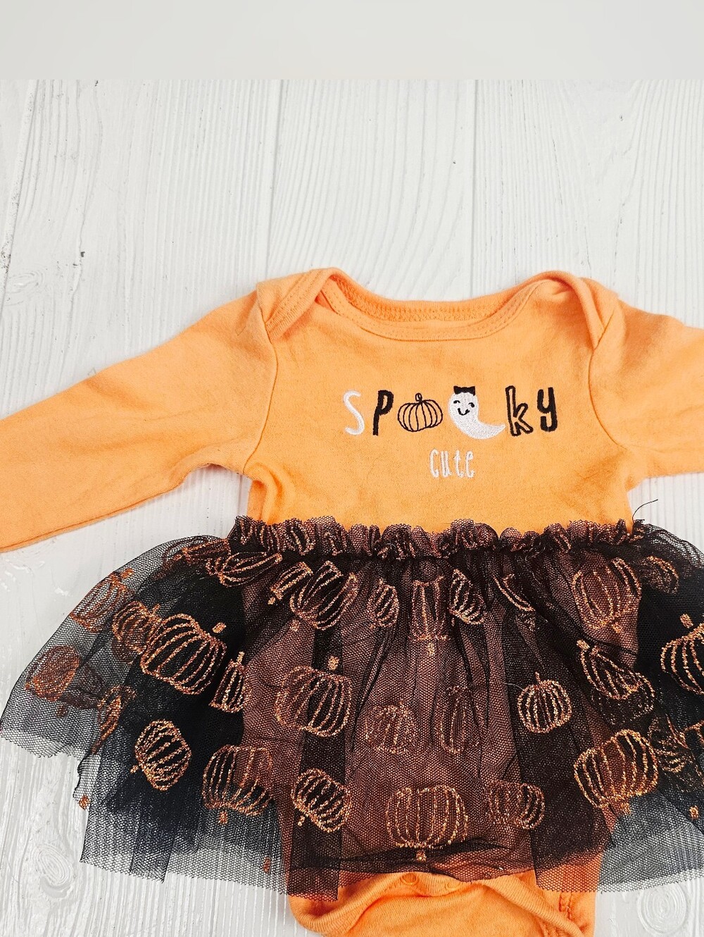Chick Pea Halloween Tutu Bodysuit